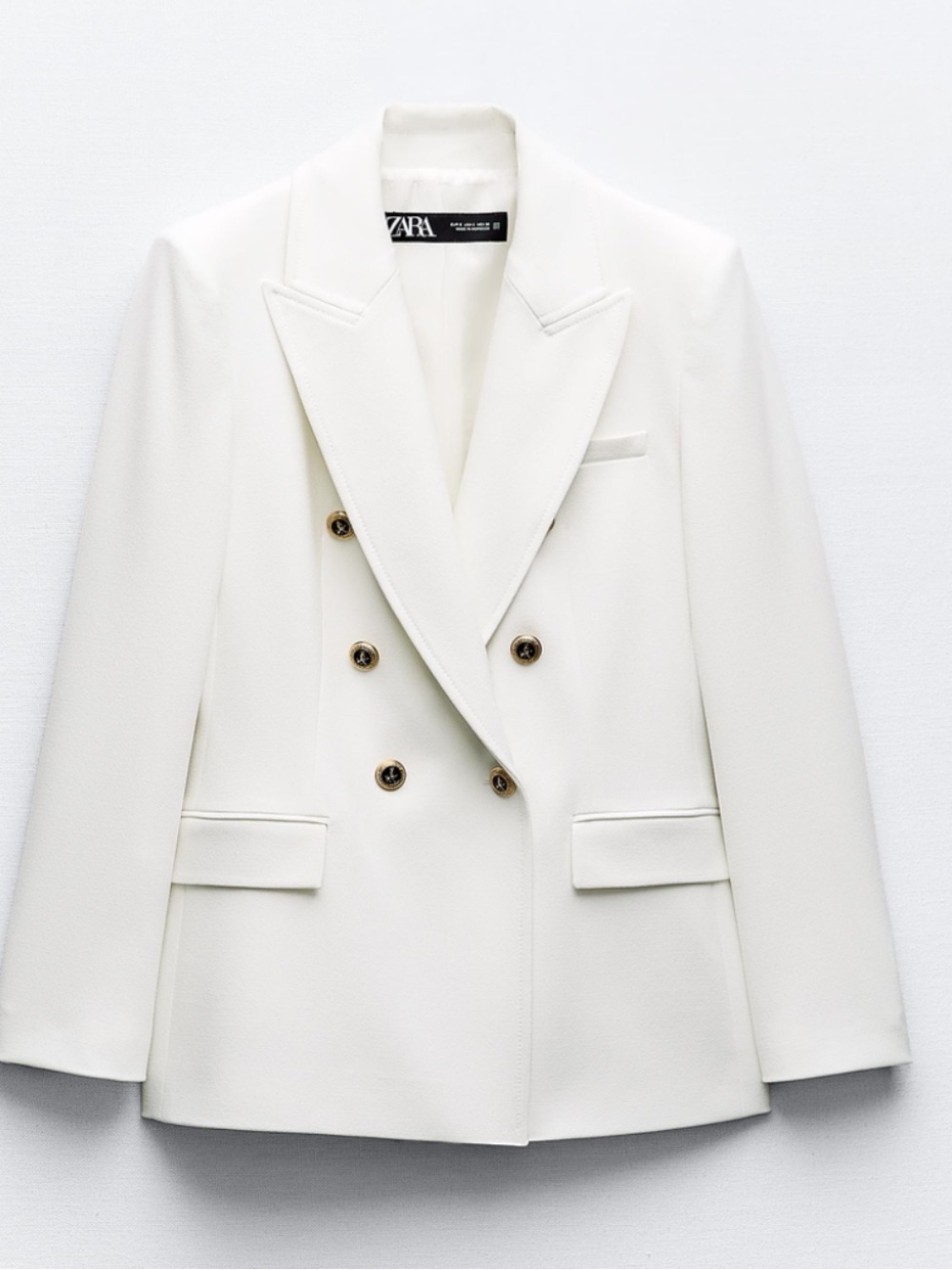 Zara Double Breasted Blazer